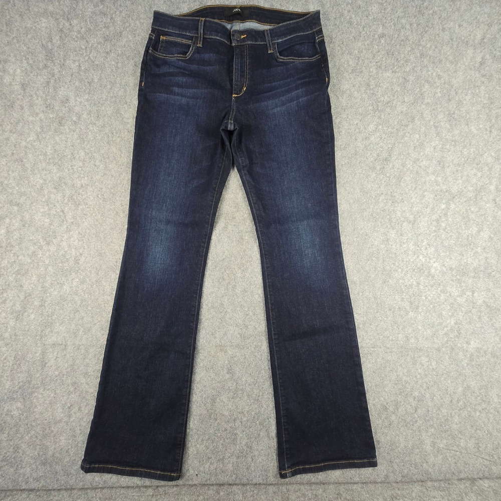 Joe's Jeans The Honey Women 32 Dark Blue Curvy Bootcut Rikki Stretch Denim